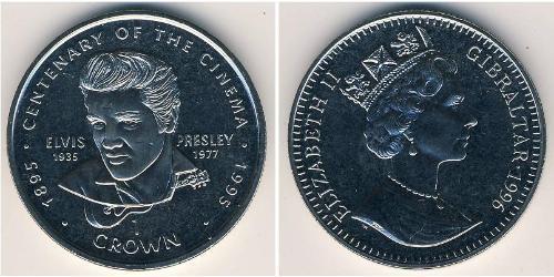 1 Крона Gibraltar (1704 - ) Нікель/Мідь 
