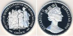 1 Крона Gibraltar (1704 - ) Серебро 