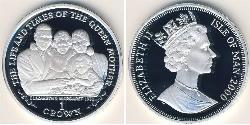 1 Крона Остров Мэн Серебро Елизавета II (1926-2022)