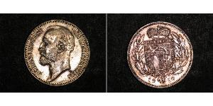 1 Крона Ліхтенштейн (1719 - ) Срібло Johann II, Prince of Liechtenstein (1840-1929)