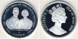 1 Крона Острів Мен Срібло Єлизавета II (1926-2022)