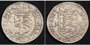 1 Крона / 4 Марка Данія Срібло Фредерік III (король Данії) (1609 -1670)