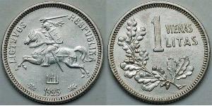 1 Лит Литва (1991 - ) Серебро 