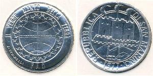 1 Ліра Сан-Марино (301 - ) Алюміній 