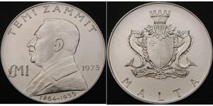 1 Ліра Мальта (1964 - ) Срібло 