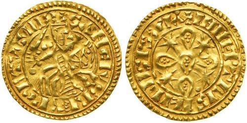 1 Мараведі Королівство Португалія (1139-1910) Золото Sancho I of Portugal (1154-1212)