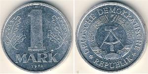 1 Марка Німецька Демократична Республіка (1949-1990) Алюміній 