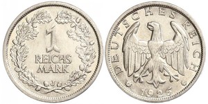 1 Марка Веймарська республіка (1918-1933) Срібло 