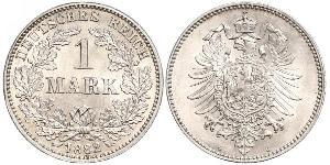 1 Марка Німецька імперія (1871-1918) Срібло 