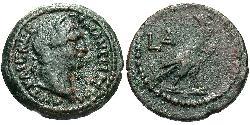 1 Обол Римская империя (27BC-395) Бронза Траян (53-117)