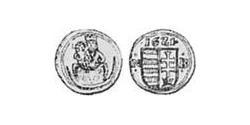 1 Обол Княжество Трансильвания (1571-1711) Серебро 