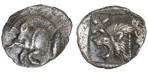 1 Обол Стародавня Греція (1100BC-330) Срібло 