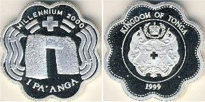 1 Паанга Тонга Серебро 