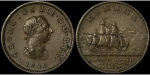 1 Пенни Bahamas (1973 - )  