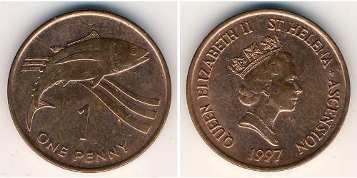 1 Пенни   Елизавета II (1926-2022)