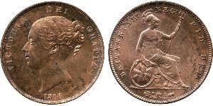 1 Пенни Соединённое королевство Великобритании и Ирландии (1801-1922)  Виктория (1819 - 1901)