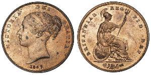 1 Пенни Соединённое королевство Великобритании и Ирландии (1801-1922)  Виктория (1819 - 1901)