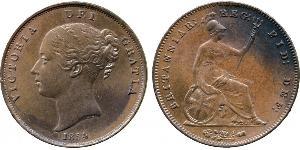 1 Пенни Соединённое королевство Великобритании и Ирландии (1801-1922)  Виктория (1819 - 1901)