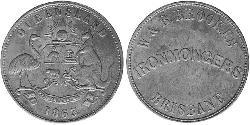 1 Пенни Австралия (1788 - 1939) Медь 