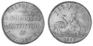 1 Пенни Австралия (1788 - 1939) Медь 