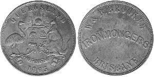 1 Пенни Австралия (1788 - 1939) Медь 