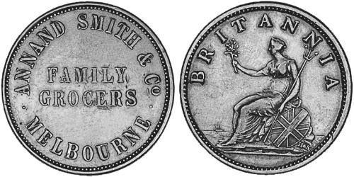 1 Пенни Австралия (1788 - 1939) Медь 