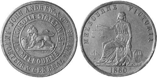 1 Пенни Австралия (1788 - 1939) Медь 
