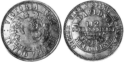 1 Пенни Австралия (1788 - 1939) Медь 