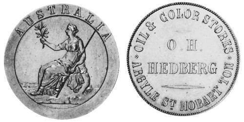 1 Пенни Австралия (1788 - 1939) Медь 