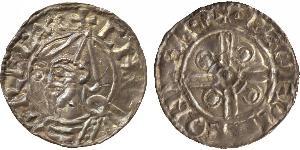 1 Пенни Королевство Англия (927-1649,1660-1707) Серебро Cnut (985 -1035)