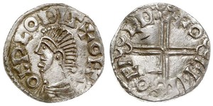 1 Пенни Королевство Англия (927-1649,1660-1707) Серебро Aethelred II (968 - 1016)