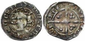 1 Пенни Королевство Англия (927-1649,1660-1707) Серебро Эдуард III (1312-1377)
