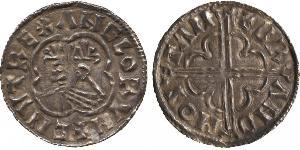 1 Пенни Королевство Англия (927-1649,1660-1707) Серебро Cnut (985 -1035)