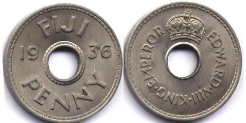 1 Пені Fiji (1970 - )  