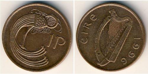 1 Пені Ірландія (1922 - ) Бронза 