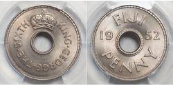 1 Пені Fiji (1970 - ) Мідь 