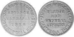 1 Пені Австралія (1788 - 1939) Мідь 