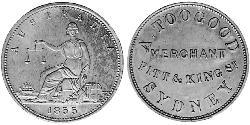 1 Пені Австралія (1788 - 1939) Мідь 