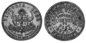 1 Пені Австралія (1788 - 1939) Мідь 