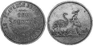 1 Пені Австралія (1788 - 1939) Мідь 