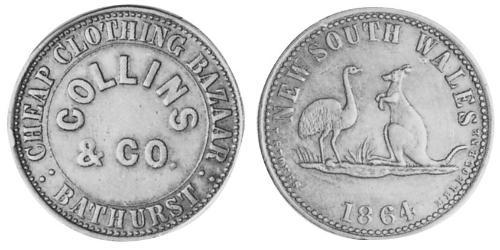 1 Пені Австралія (1788 - 1939) Мідь 