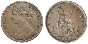 1 Пені Сполучене королівство Великобританії та Ірландії (1801-1922) Мідь Вікторія (1819 - 1901)