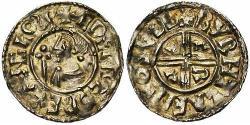 1 Пені Королівство Англія (927-1649,1660-1707) Срібло Aethelred II (968 - 1016)