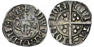 1 Пені Королівство Англія (927-1649,1660-1707) Срібло Едвард I (1239 - 1307)