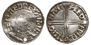 1 Пені Королівство Англія (927-1649,1660-1707) Срібло Aethelred II (968 - 1016)