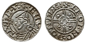 1 Пені Королівство Англія (927-1649,1660-1707) Срібло Cnut (985 -1035)