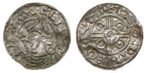 1 Пені Королівство Англія (927-1649,1660-1707) Срібло Cnut (985 -1035)
