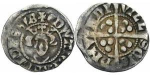 1 Пені Королівство Англія (927-1649,1660-1707) Срібло Едвард I (1239 - 1307)
