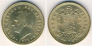 1 Песета Франкистская Испания (1936 - 1975) Бронза 