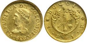 1 Песо Велика Колумбія (1819 - 1831) Золото 